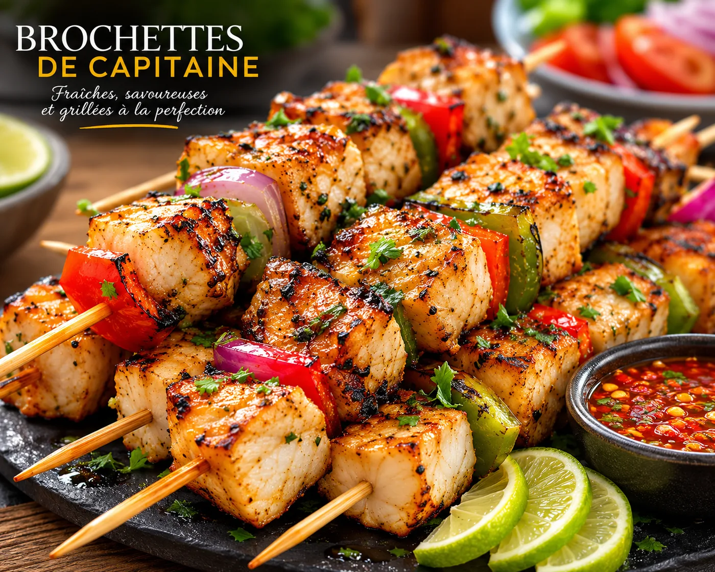 BROCHETTE DE CAPITAINE